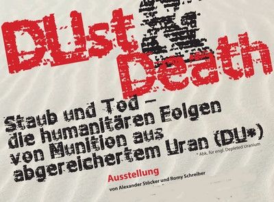 Titelbild der Ausstellung "DUst & Death"